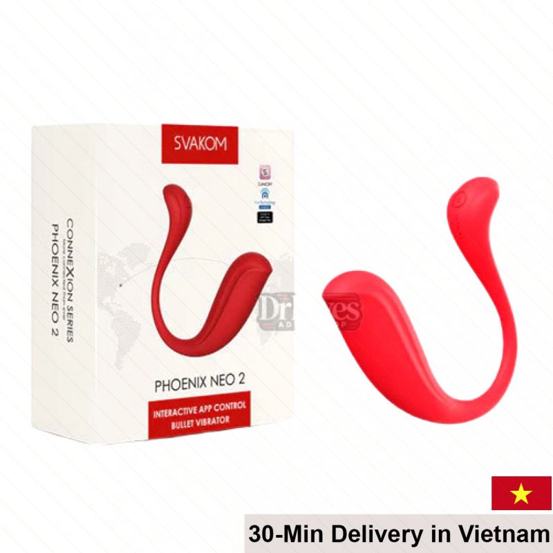 Svakom Phoenix Neo 2 Remote Waterproof Strong Vibrating Egg 