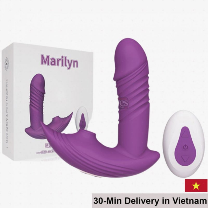 Marilyn Waterproof Remote Control G-Spot Vibrator Toy 