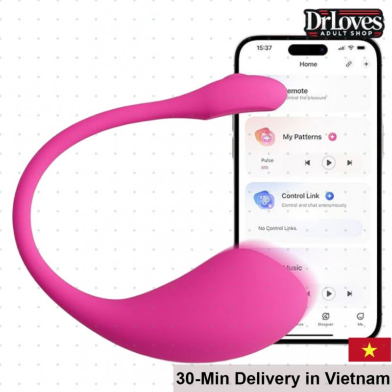 Lovense Lush 2 High-End Vibrating Love Egg Remote App 