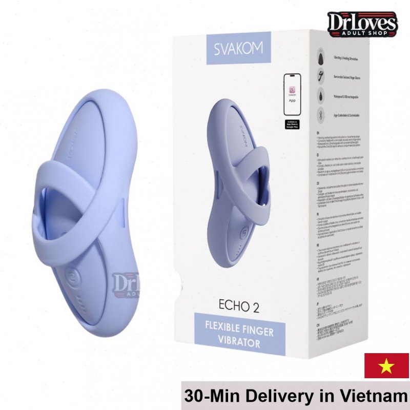 Svakom Echo 2 Powered Massage Toy App Controlled Waterproof 