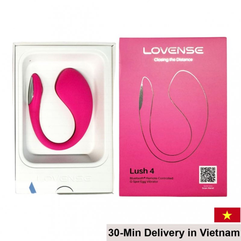 Lovense Lush 4 App-Controlled Remote Vibrating Egg USA 