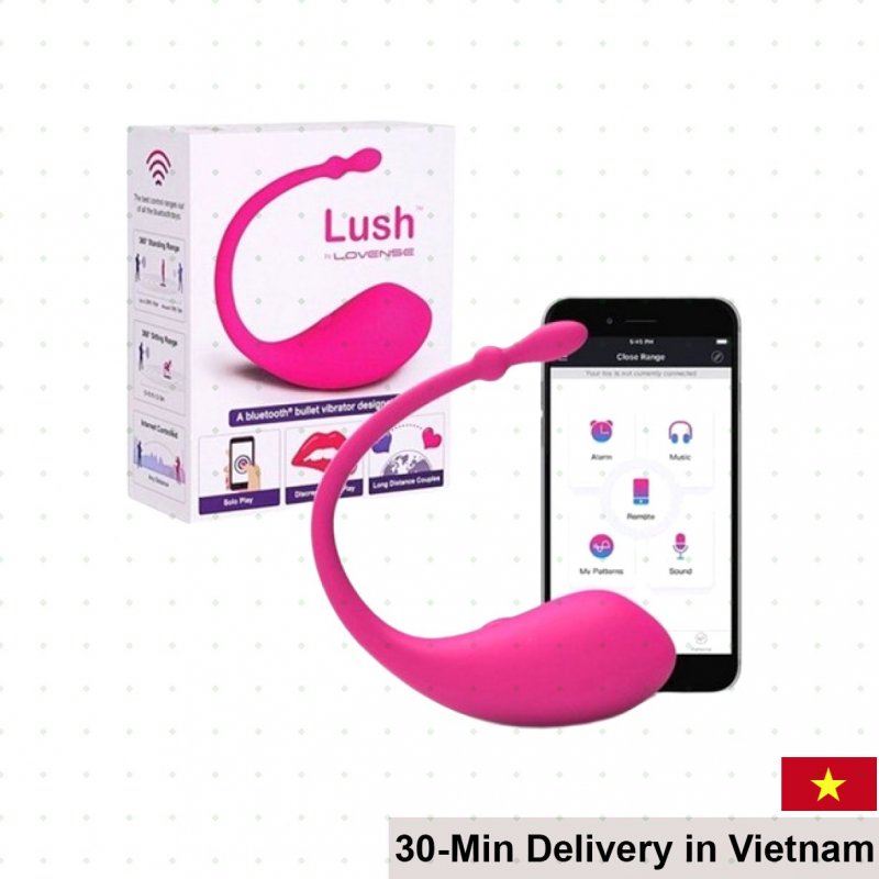Lovense Lush Premium App-Controlled Remote Vibrating Egg 