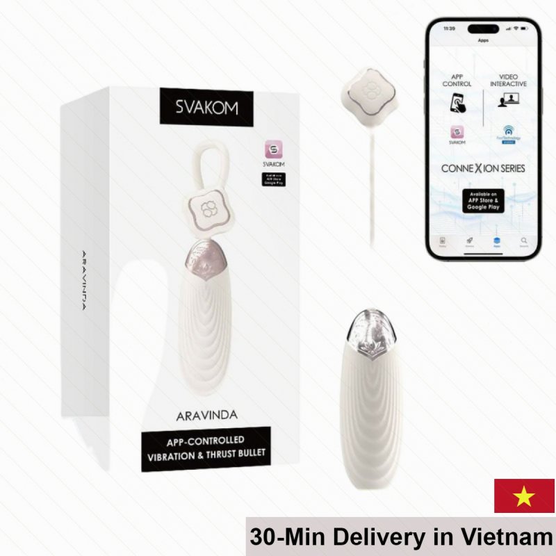Svakom Aravinda Smart App Control Thrust Vibrator 