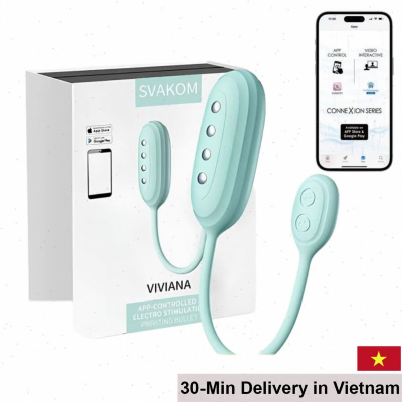 Svakom Viviana Shock Electric App-Controlled Vibrating Egg 