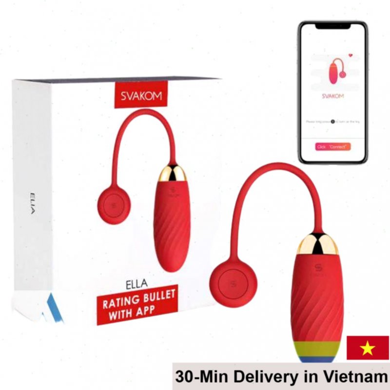 Svakom Ella Smartphone Controlled Powerful Mini Vibrator 