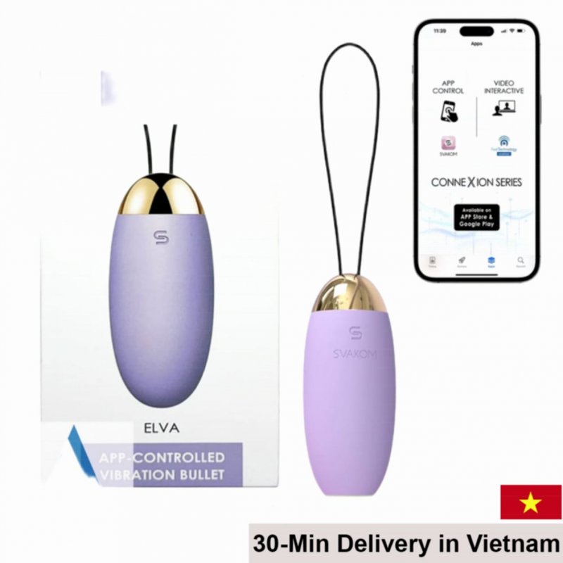 Svakom Elva App-Controlled Wireless Mini Vibrator 