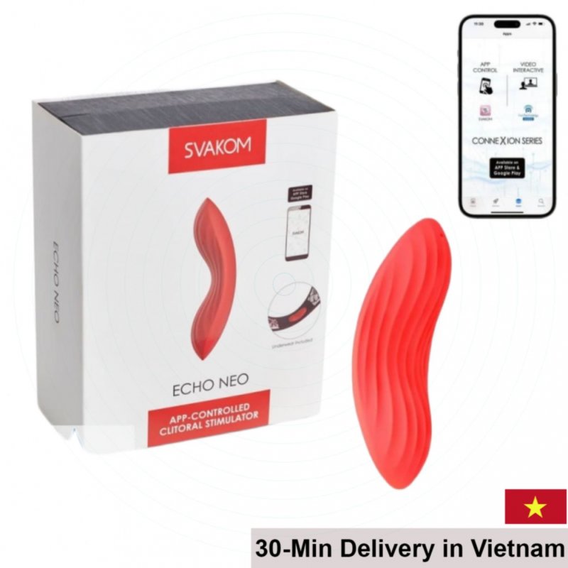 Svakom Echo Neo Remote Control Panty Vibrator App 