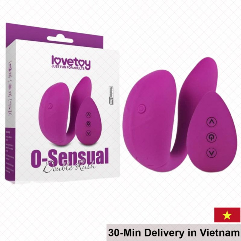 Lovetoy O-Sensual Double Rush Dual Head Vibrator Women 