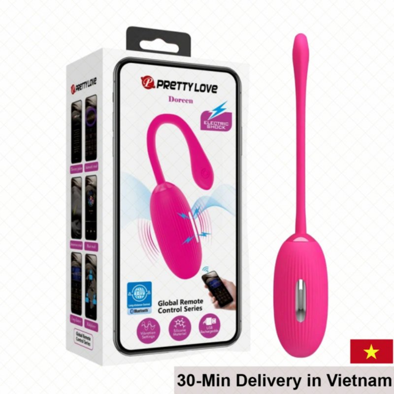 Pretty Love Doreen App-Controlled Electric Vibrating Egg for Intense Pleasure 
