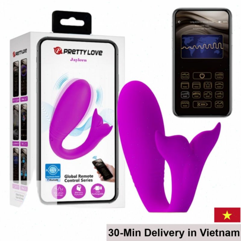 Pretty Love Jayleen Dolphin App-Controlled Vibrating Egg 
