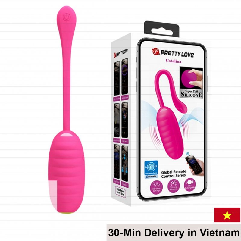 Pretty Love Catalina App-Controlled Silicone Egg Vibrator 