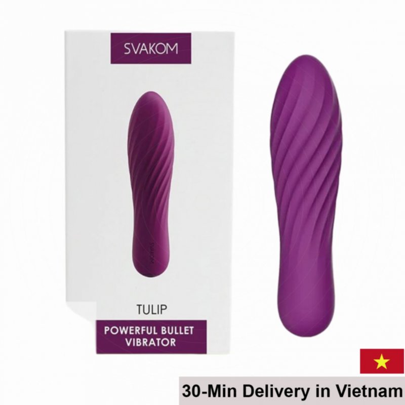 Svakom Tulip Mini Pocket-Size Vibrator 10-Mode Rechargeable 