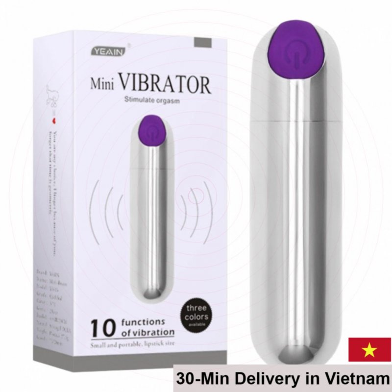 Yeain Mini Multi-Function Rechargeable 10 Mode Vibration 