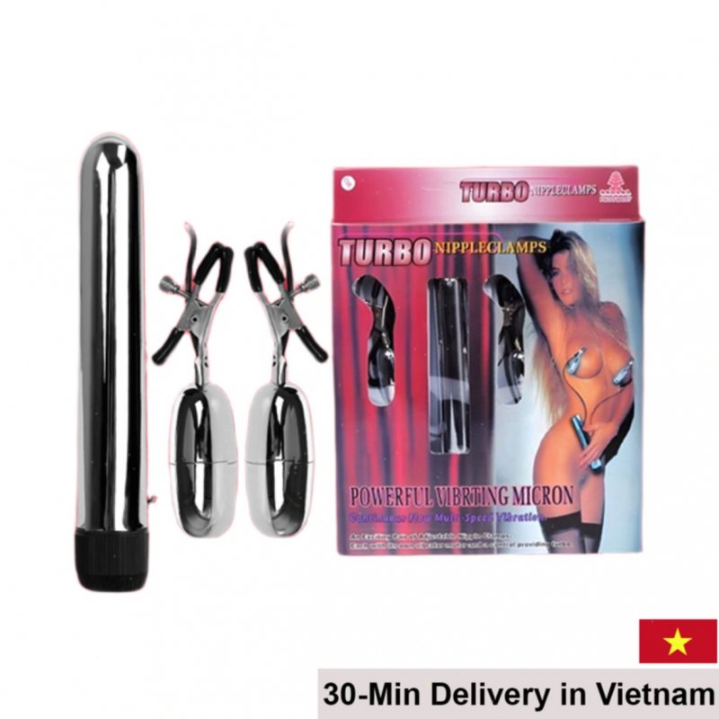 Nippleclamps Vibration Rod with Nipple Egg Stimulation 