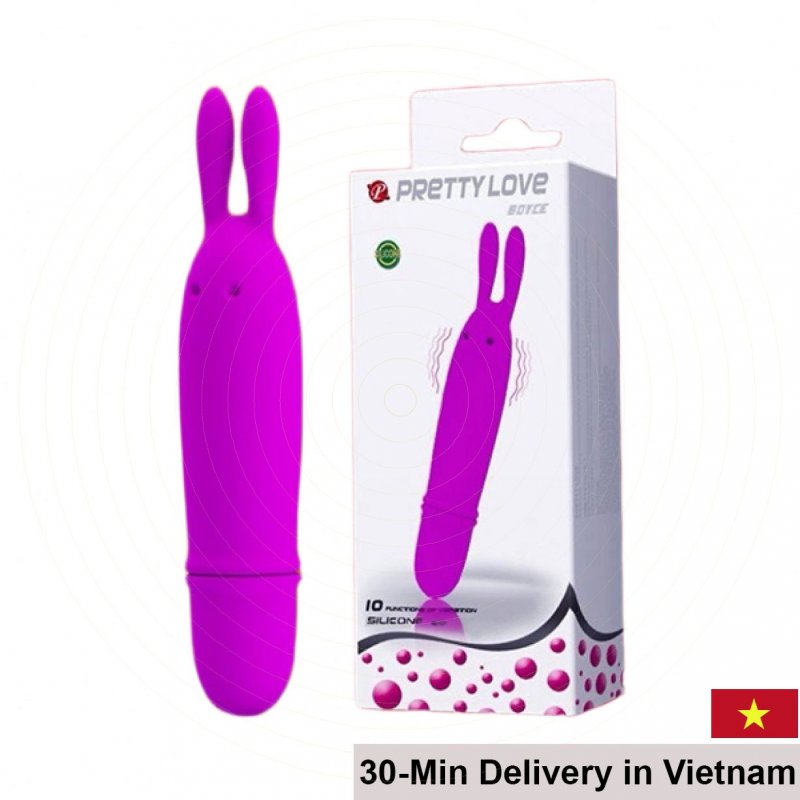 Pretty Love Boyce Mini Vibrating 10 Mode Masturbator 