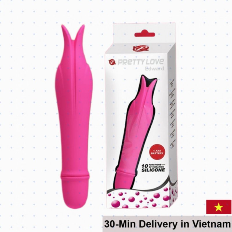 Pretty Love Edward Mini 10 Modes Vibrating Silicone Dildo 