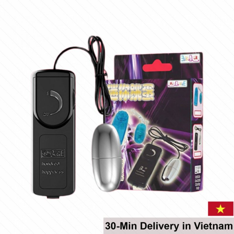 Baile Stainless Steel Single-Ended Vibrating Love Egg 5.8cm 