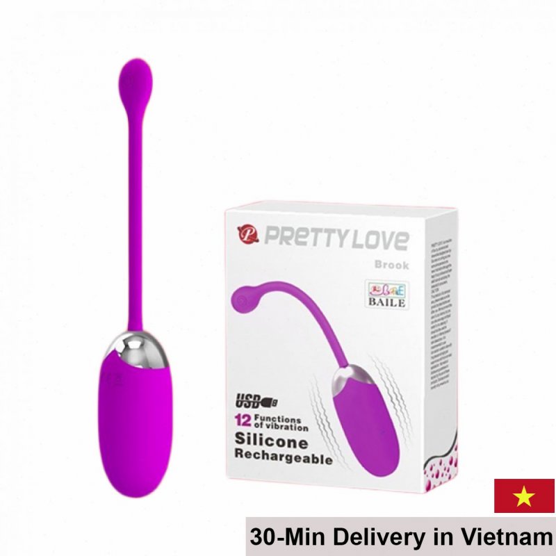Pretty Love Brook Wireless Egg 12 Mode Female Pleasure Toy 