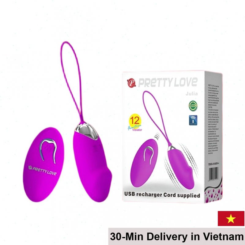 Pretty Love Julia 12-Speed Remote Control Vibrator 