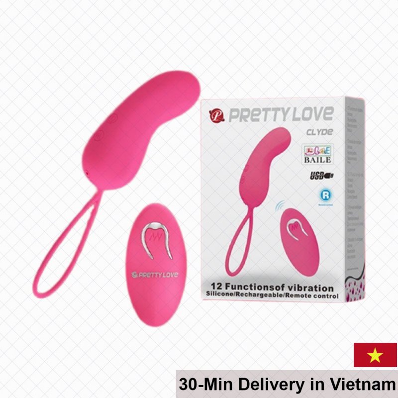 Pretty Love Clyde Remote 12-Mode G-Spot Vibrator 