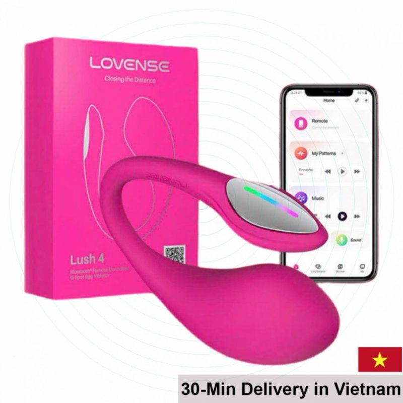 Lovense Lush 4 App Controlled G-Spot Vibrator 