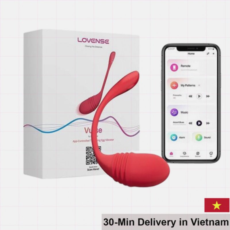 Lovense Vulse Smart App-Controlled Thrusting G-Spot Vibrator 