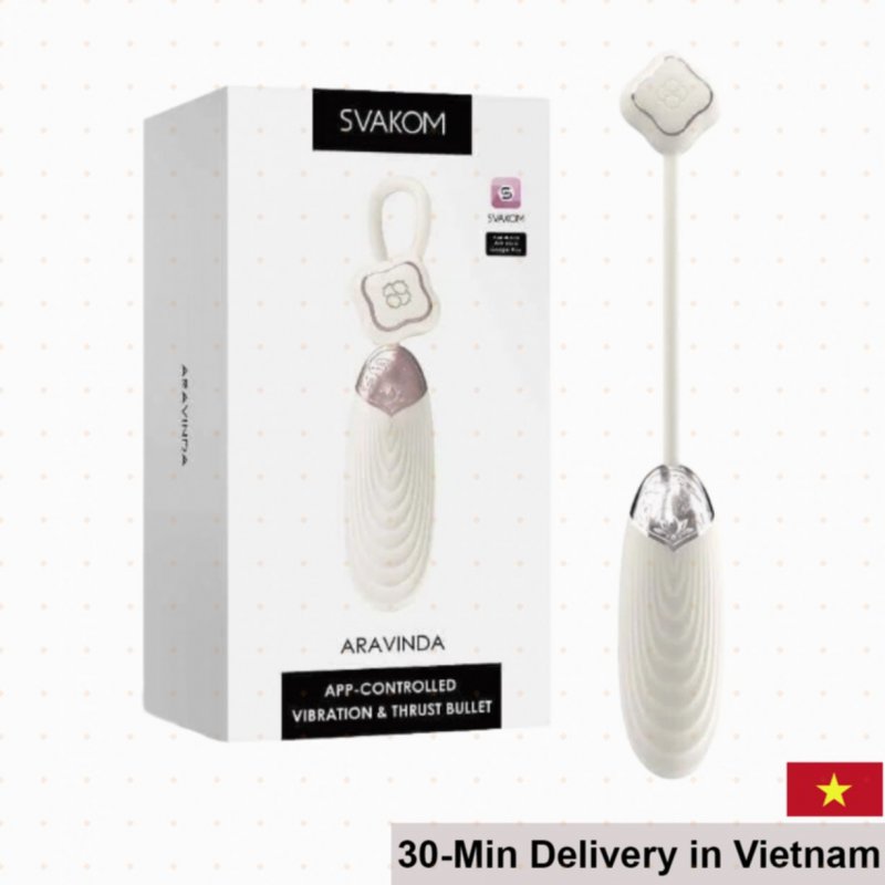 Svakom Aravinda Premium App-Controlled Thrusting Vibrating Egg 