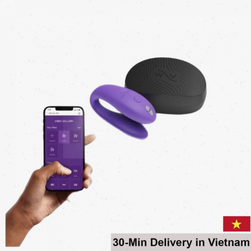We-Vibe Sync Go Dual Motor Remote Vibrator 