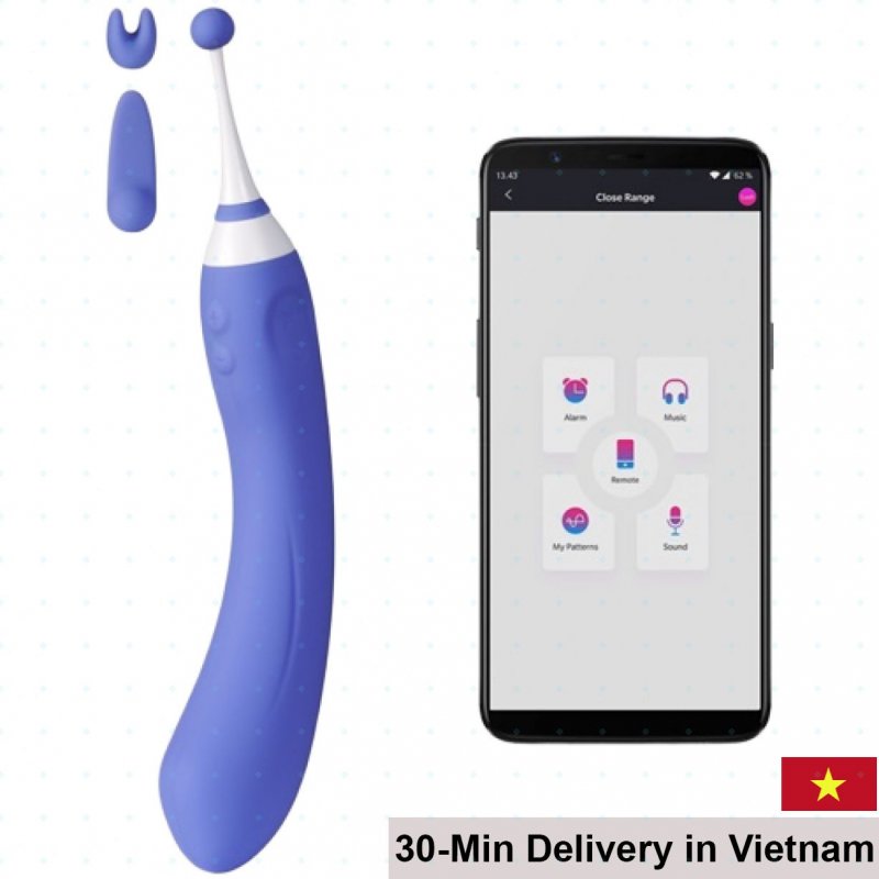 Lovense Hyphy Dual-head Vibrator Remote App Control 3 Heads 