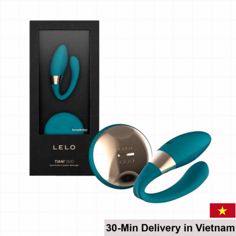 Lelo Tiani Duo Couples Vibrator Medical Silicone Toy 