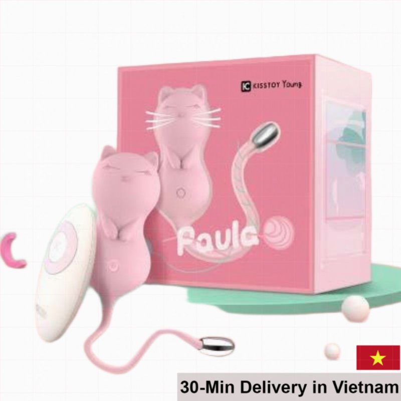 Kisstoy Cat Lighting Vibrating Egg Compact Pleasure Toy 