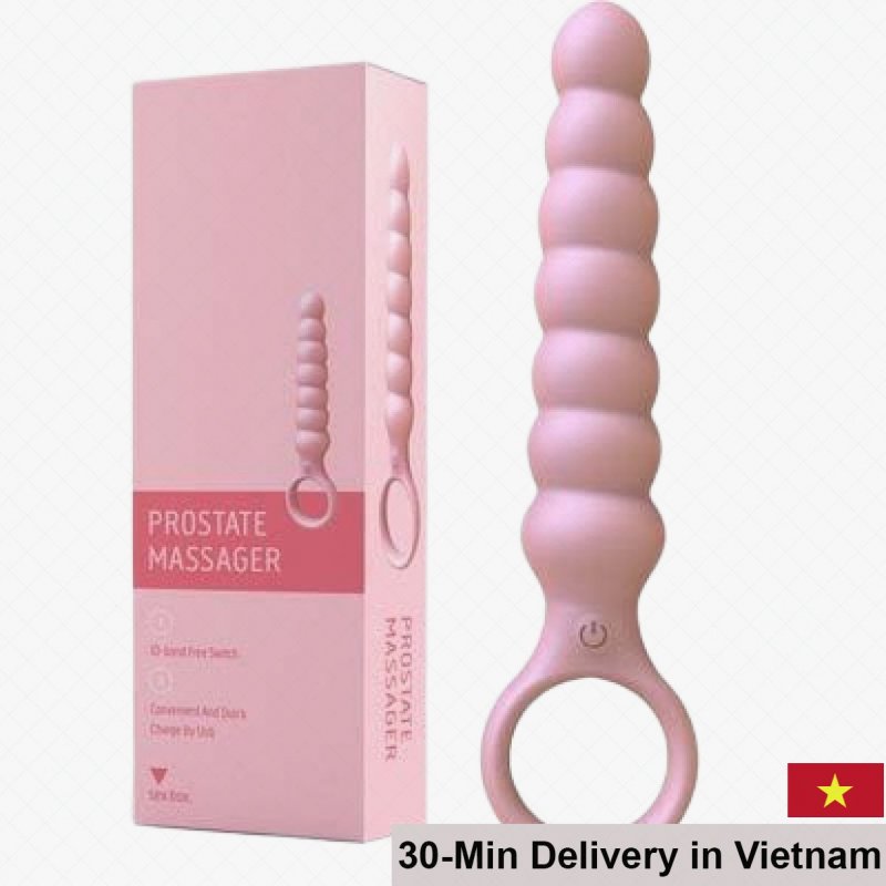 Jiuuy Rotting Downs Soft Vibrating Anal Vaginal Plug 