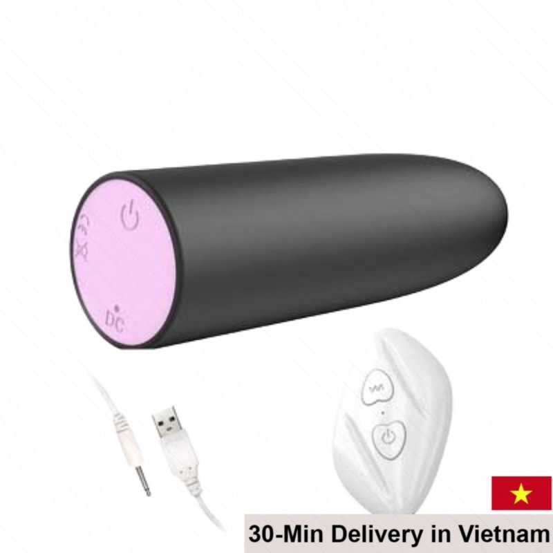 Blackkids Remote Controlled G-Spot Bullet Vibrator 