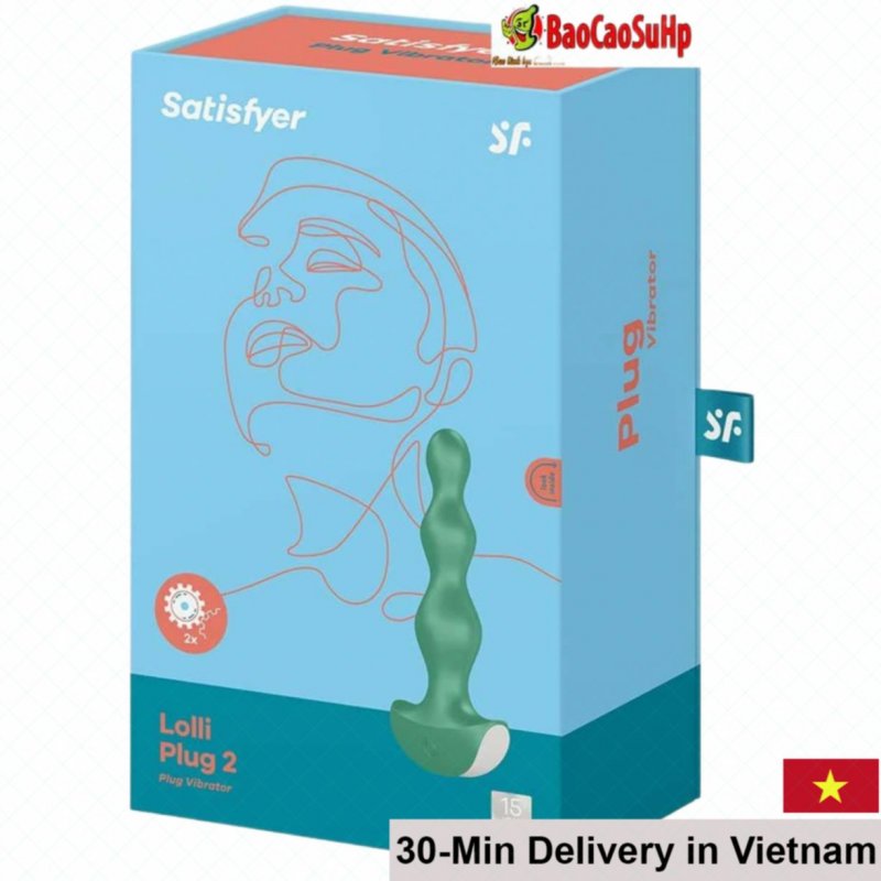 Satisfyer Lolli Anal Plug 2 – Dual Motor Strong Vibrations Anal Toy 