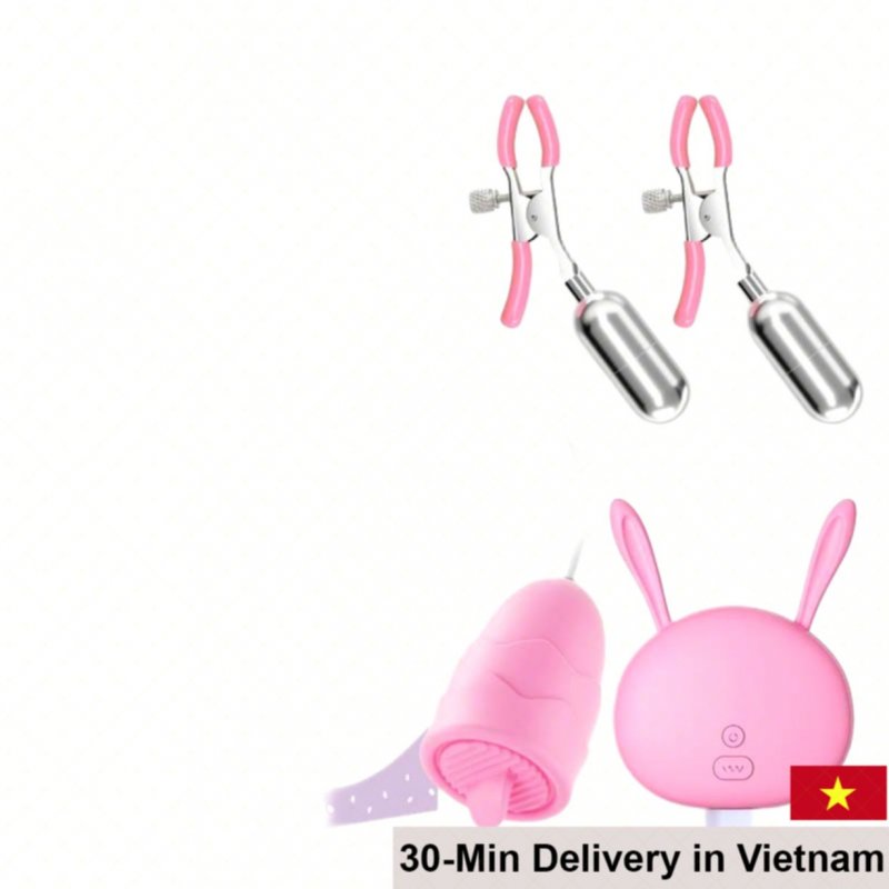 Mizzzee Punch Delight Clitoral & Nipple Vibrator with Tongue 