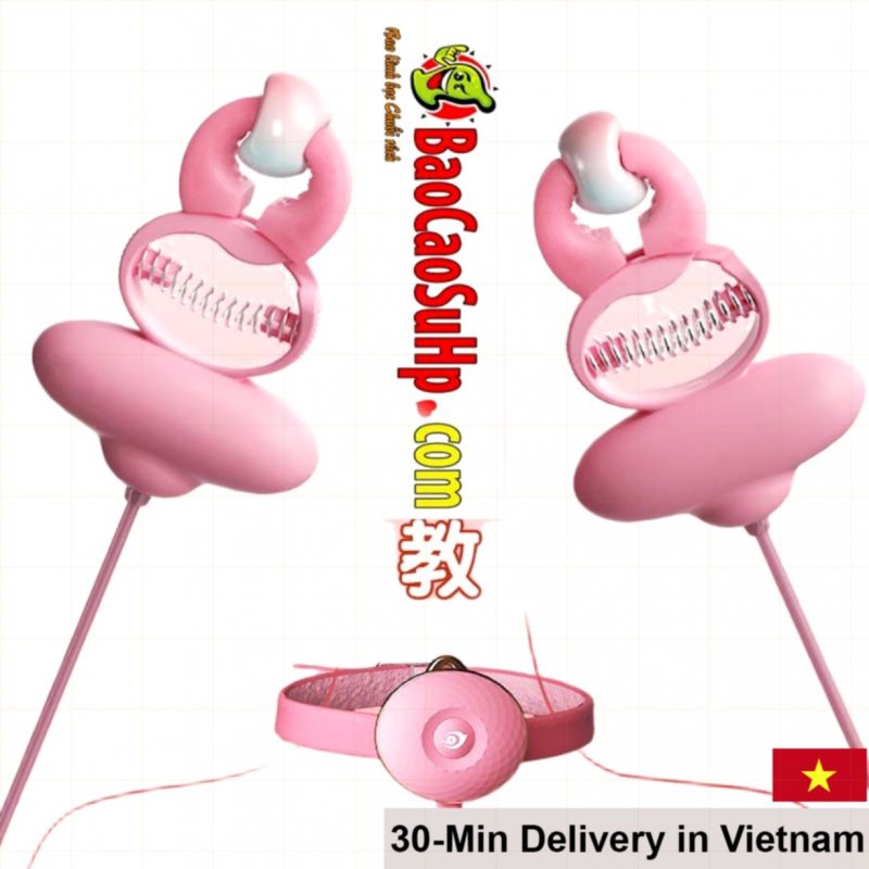 Mizzzee Pink Soft Nipple Clips with Remote Control 