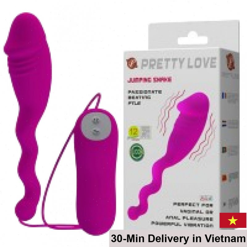Pretty Love 12 Mode Silicone Vibrating Egg Massager 