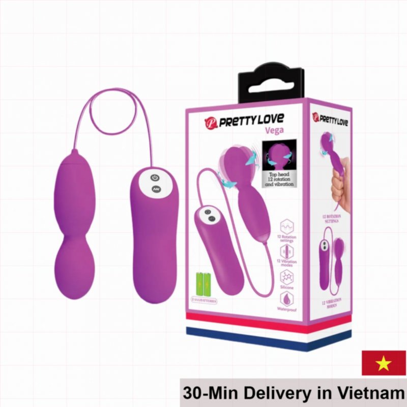 Prettylove Vega 360° Vibrating Egg Intense Female Massager 