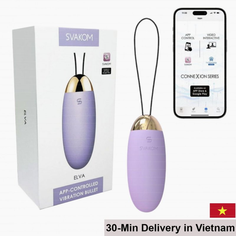 SvakomELVAAppControlledMedicalGradeSiliconeEgg 