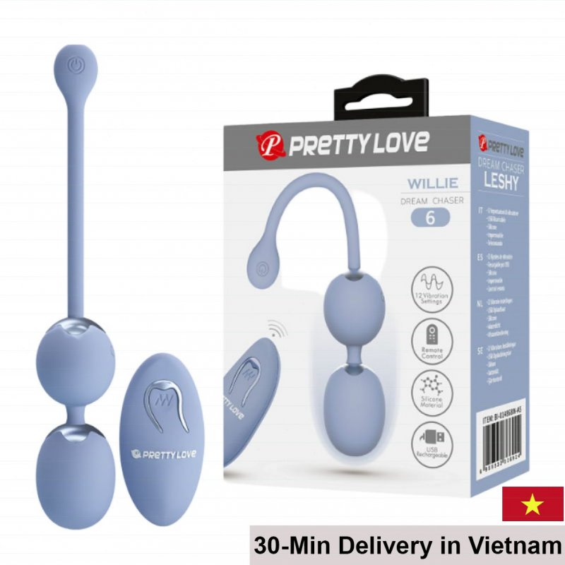 Prettylove Willie Remote Control Premium Vibrating Egg 