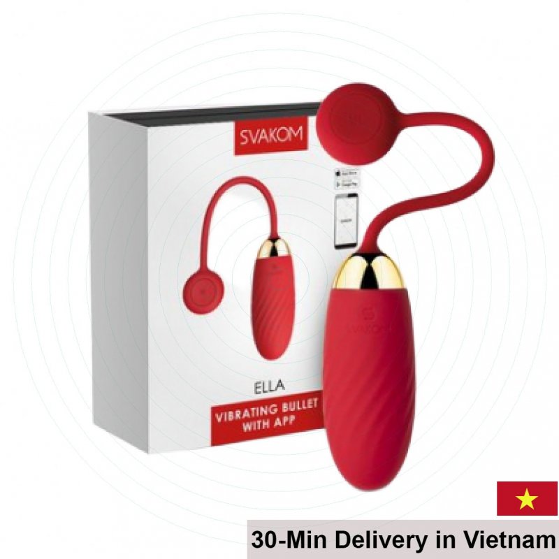 Svakom Ella Premium Phone Controlled Vibrating Egg Toy 