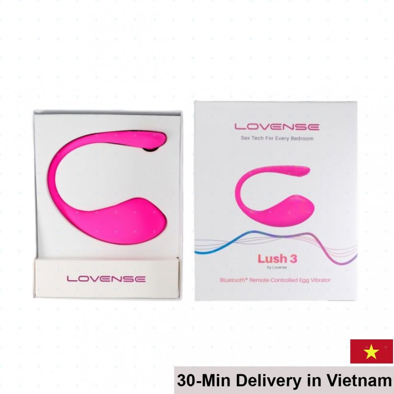 Lovense Lush 3 Premium App-Controlled Love Egg Vibrator 