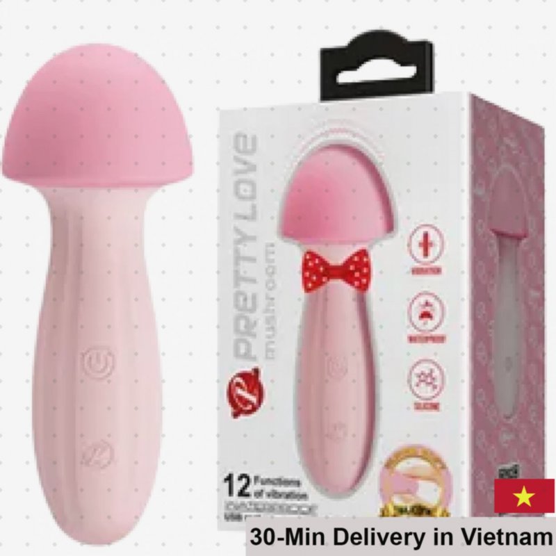 Pretty Love Mushroom Cute G-Spot Silicone Vibrator Female 