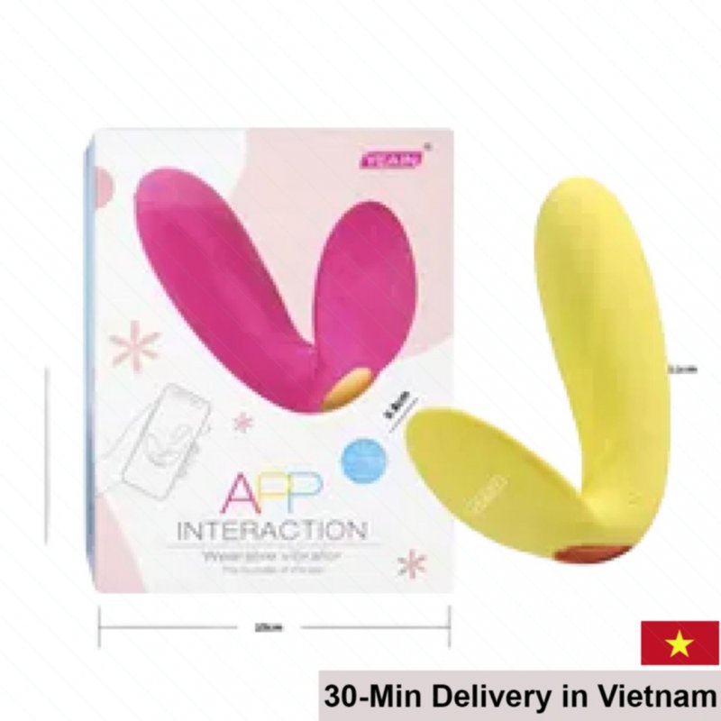 Yeain App-Controlled Wireless Egg Vibrator Silicone 