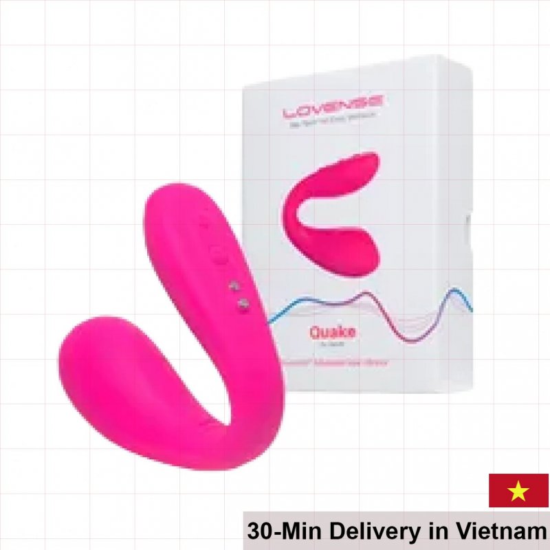 Lovense Quake app-controlled dual vibrating egg, remote play 