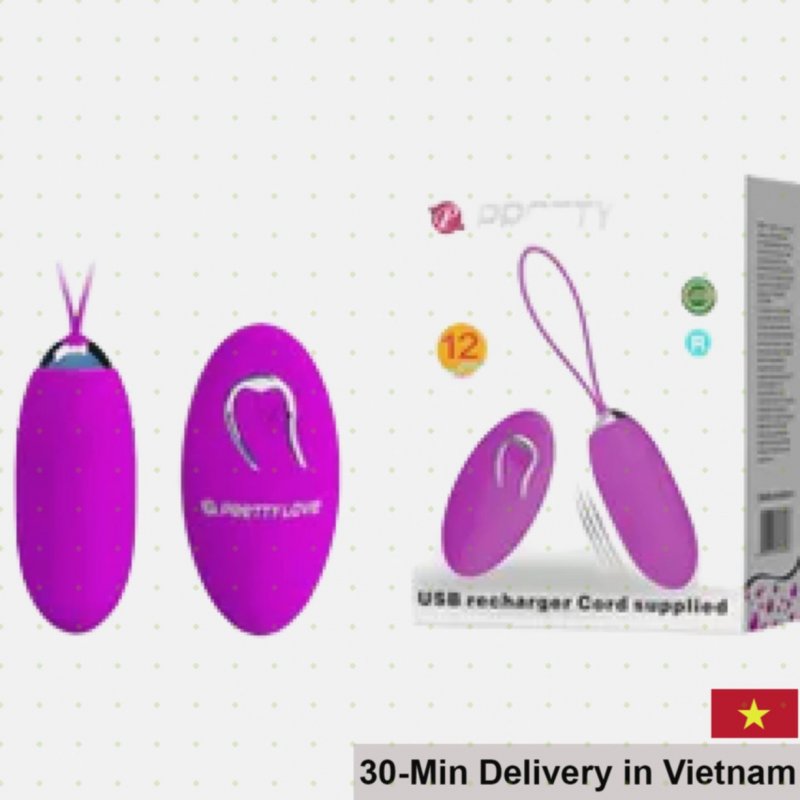 Pretty Love Jenny Wireless Remote Vibrating Egg 12 Modes 