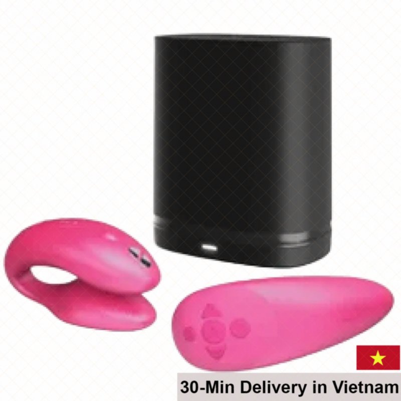 We-Vibe Chorus C-Shaped Remote Control Couples Vibrator Rechargeable 
