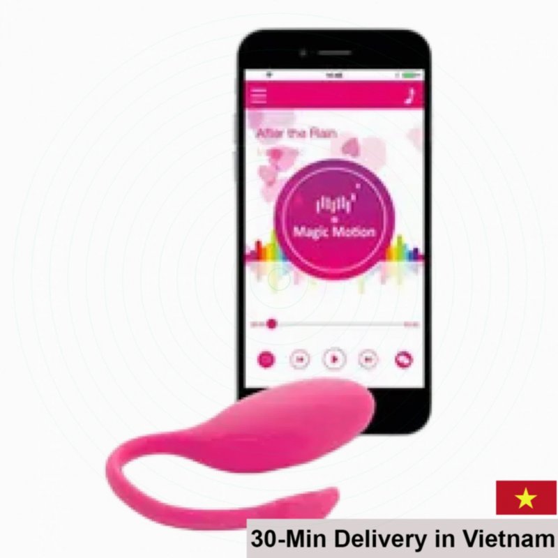 Magic Motion Flamingo App-Controlled Wireless Vibrating Egg 