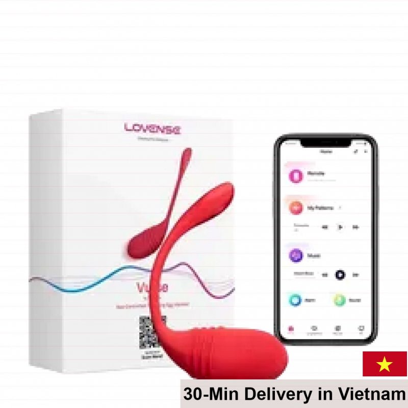 Lovense Vulse App-Controlled High Tech Love Egg Bluetooth 