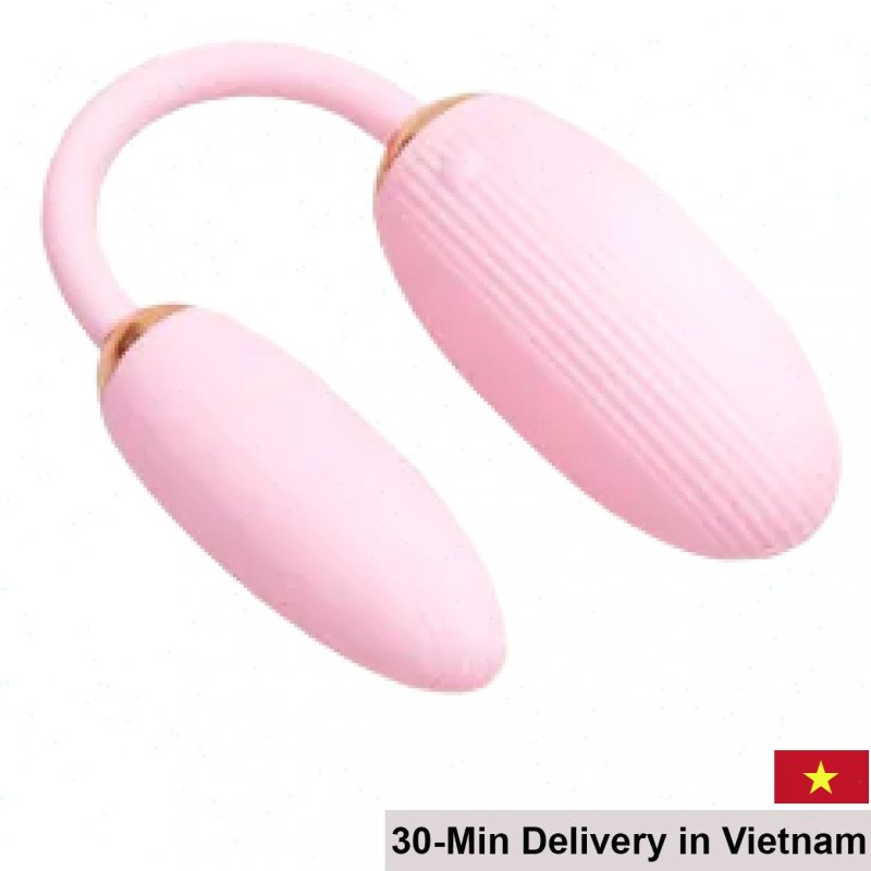 Remote-Controlled Double Bendable Love Egg 10 Vibration Modes 
